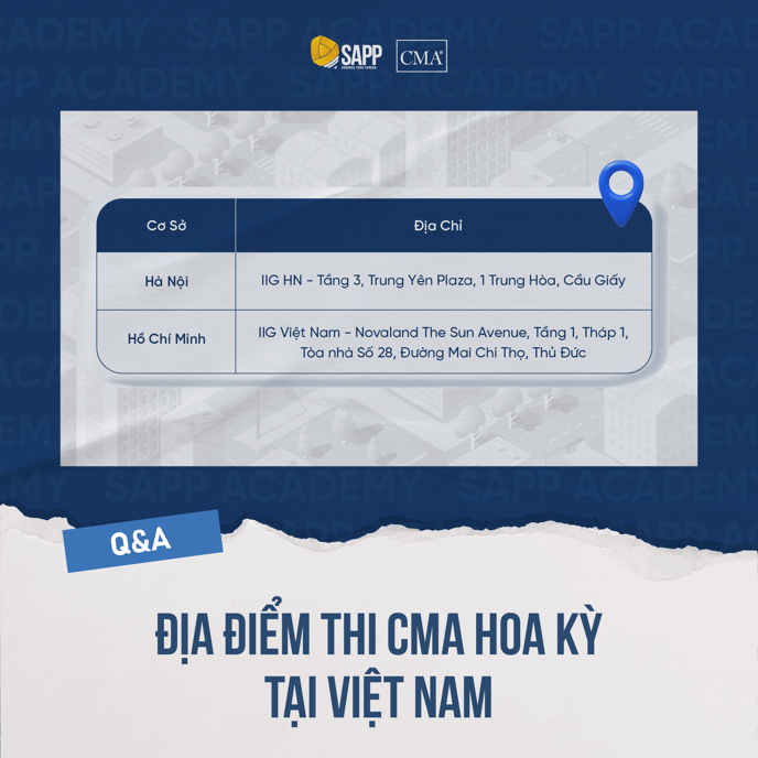 cma hoa kỳ thi ở đâu